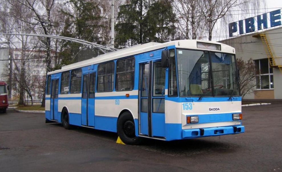 У Рівному обмежене руху тролейбусного транспорту