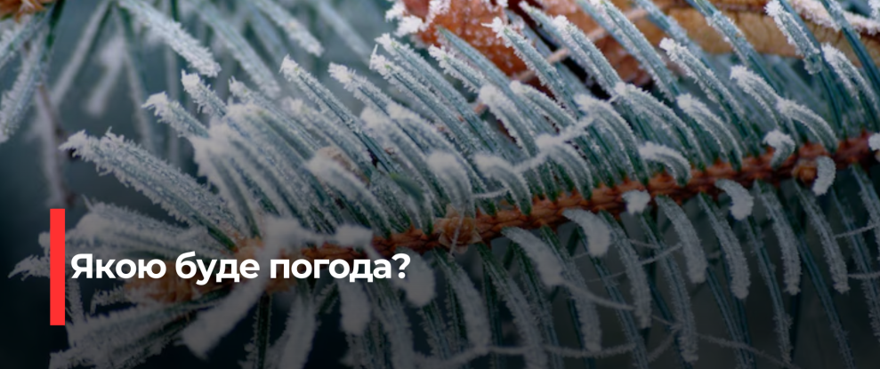 Рівненщина: Сильний мороз і ожеледиця очікують на жителів