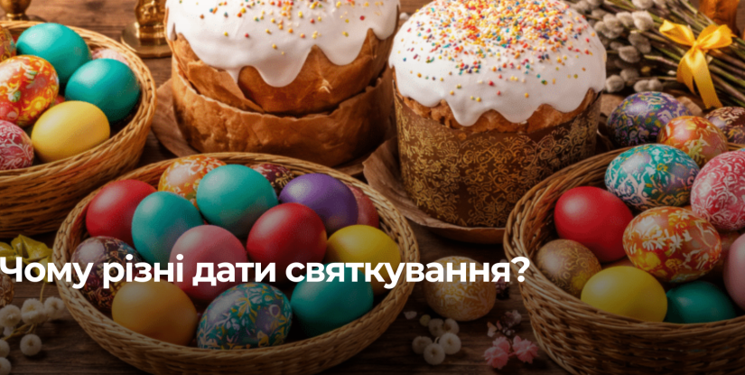 Чому дати святкування Великодня у християн різняться?