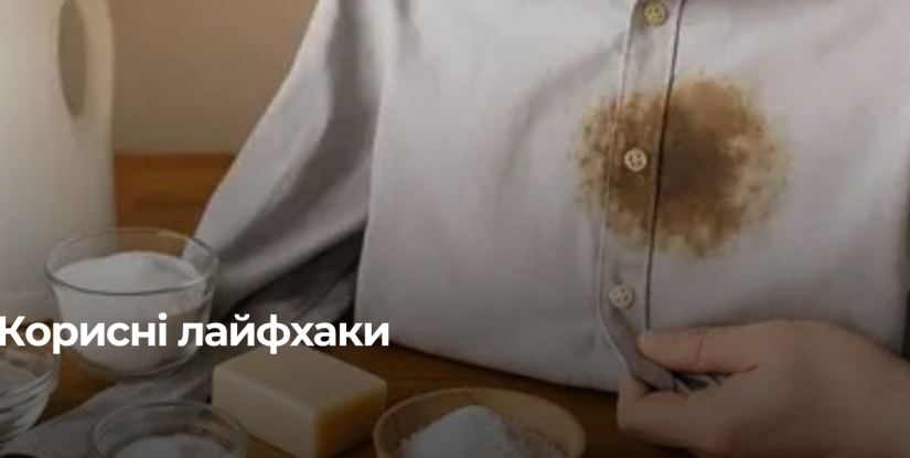 Ефективні способи видалення жирних плям з одягу вдома