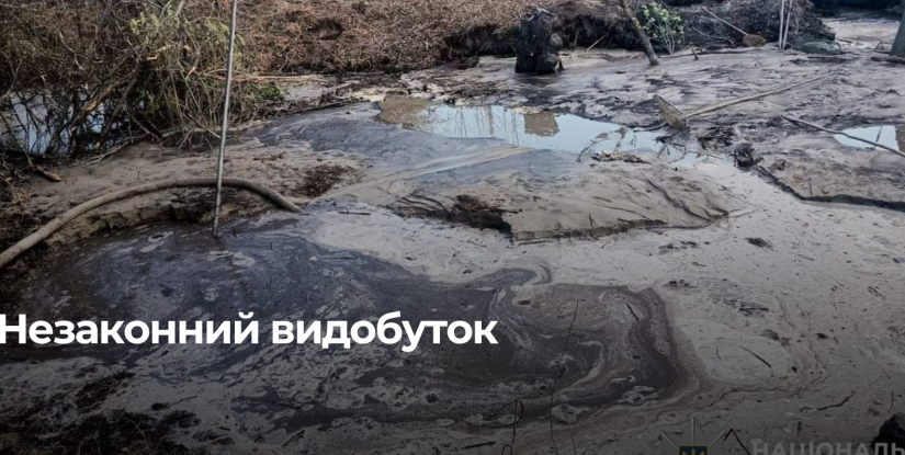 Незаконний видобуток бурштину на Рівненщині: поліцейські викрили правопорушників