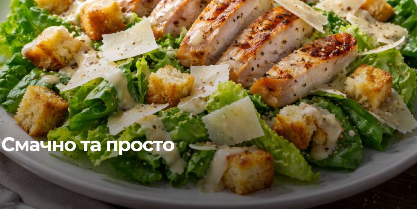 Домашній «Цезар» з куркою: простий рецепт улюбленого салату