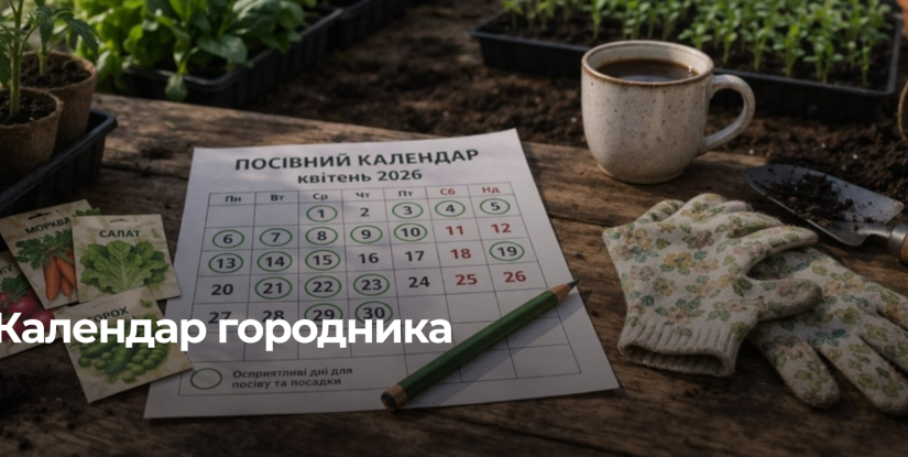Квітневі поради для городників: сприятливі та несприятливі дні