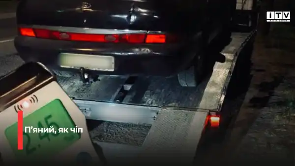 У Рівному на вулиці Київській зупинили водія з рівнем алкоголю у 12 разів вищим за норму