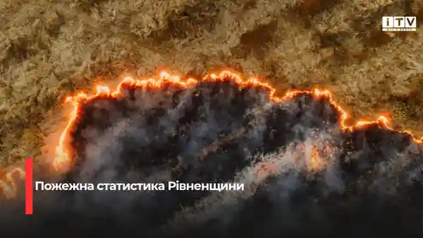 Тривожна статистика: на Рівненщині зафіксовано ріст кількості пожеж на 18%