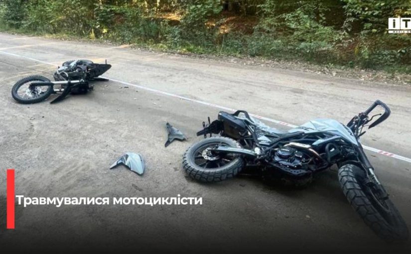 Аварія на Кореччині: двоє мотоциклістів потрапили до лікарні